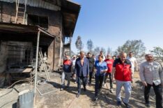 Büyükşehir Bozköy ve Ilıpınar’ın yaralarını sarıyor