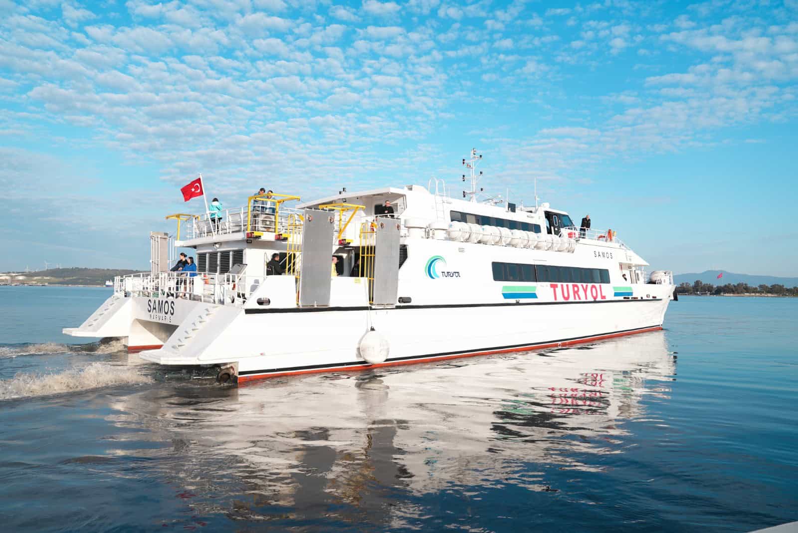 Aliaport Aliağa Deniz Yolcu İskelesi'nden Midilli'ye Düzenli Seferler Başladı