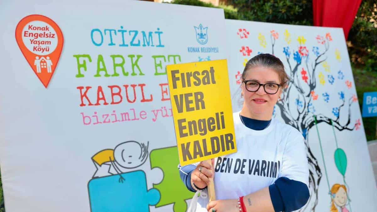 Konak’ta Otizm Farkındalık Günü’nde Toplumsal Katılım ve Duyarlılık Vurgulandı