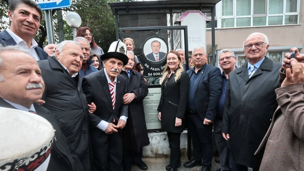 Dr. Fadıl Ünal’ın İsmi Konak’ta Güzelyalı 56 Sokak’ta Yaşatılıyor