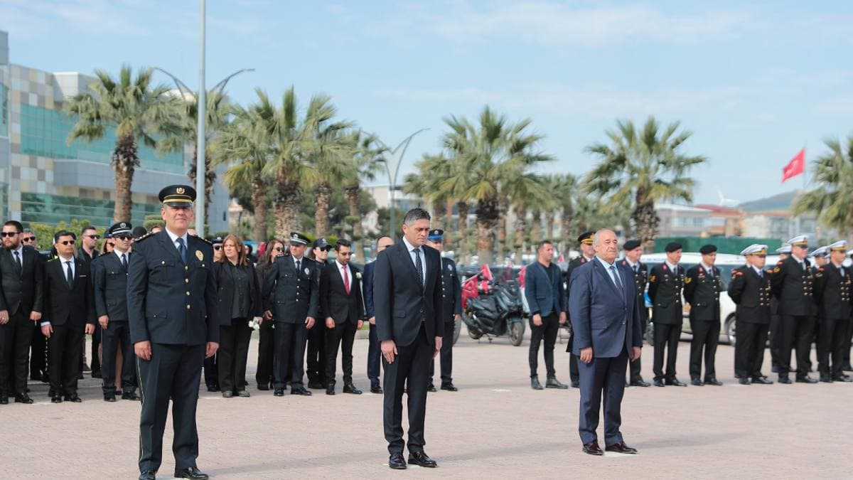 Aliağa’da Türk Polis Teşkilatı’nın 181. yılı resmi törenlerle kutlandı